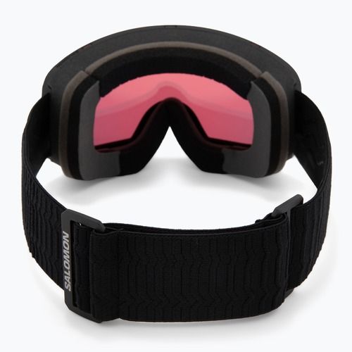 Gogle narciarskie Salomon Sentry Pro Sigma black/sigma poppy red