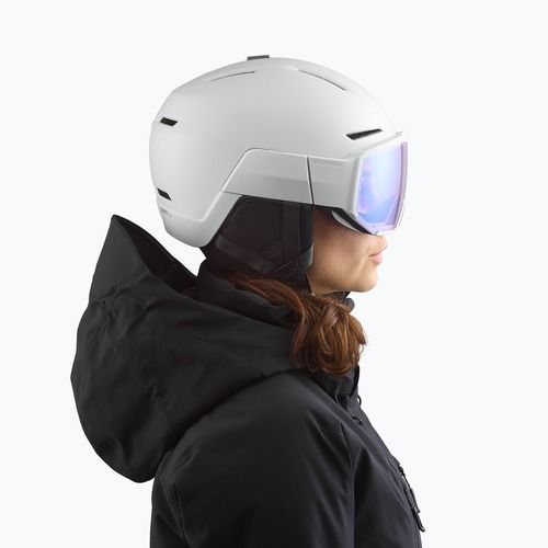 Kask narciarski Salomon Osmo Pro Sigma Photo ice flow/sky blue