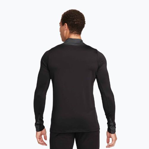 Longsleeve piłkarski Nike Strike Dri-Fit 1/2 Zip Drill Top black/anthracite/white