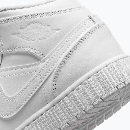 Buty Jordan 1 Mid white/white/white