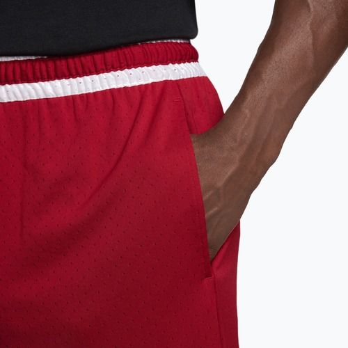Spodenki koszykarskie męskie  Jordan Sport Dri-FIT 9" Diamond gym red/white/gym red