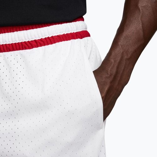 Spodenki koszykarskie męskie  Jordan Sport Dri-FIT 9" Diamond white/gym red/white