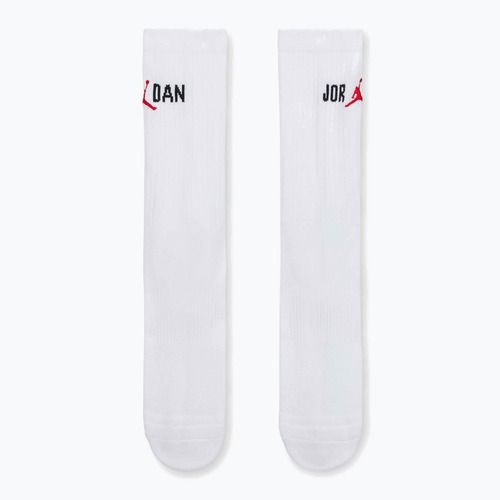 Skarpety Jordan Everyday Crew 1 para white/black/university red