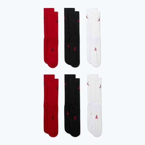 Skarpety Jordan Everyday Cushioned Crew 6 par multicolor