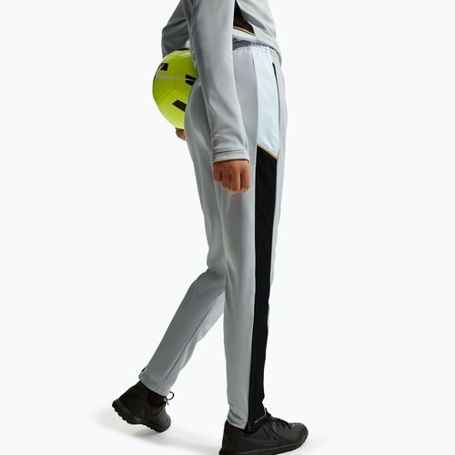 Spodnie dziecięce Nike Academy Dri-Fit Jr light smoke grey/white/black/metallic gold