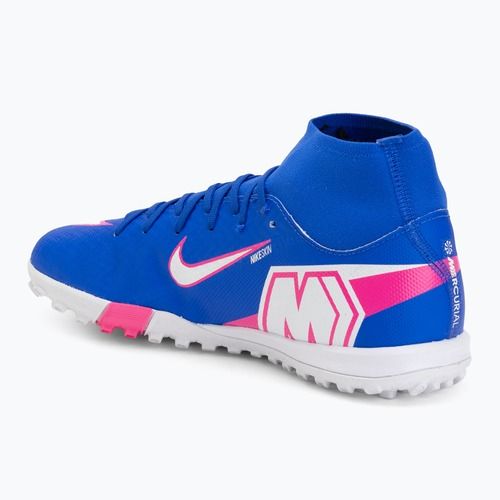 Buty piłkarskie męskie Nike Mercurial Superfly 10 Academy TF racer blue/white