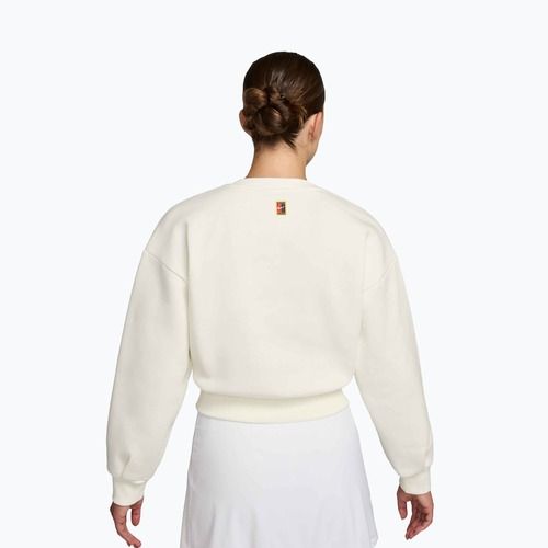 Bluza damska Nike Court Collection French Terry Crew Neck sail/midnight navy