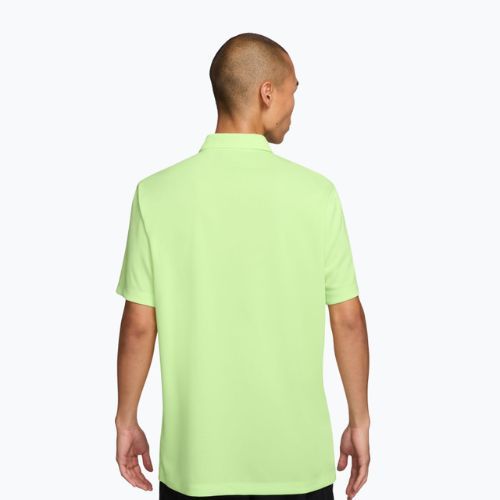 Koszulka tenisowa męska Nike Court Dri-Fit Polo Solid light liquid lime/black