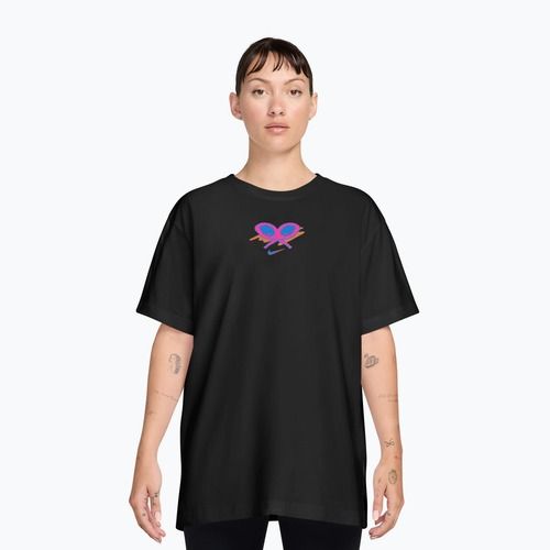 Koszulka tenisowa damskie Nike Slam Dri-Fit black