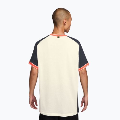 Koszulka tenisowa męska Nike Court Heritage sail/dark obsidian