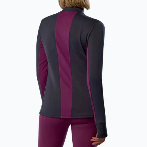 Bluza do biegania damska Mizuno Active Warm Half Zip baritone blue