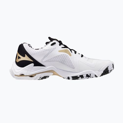 Buty do siatkówki Mizuno Wave Lightning Z8 white/black/ge gold