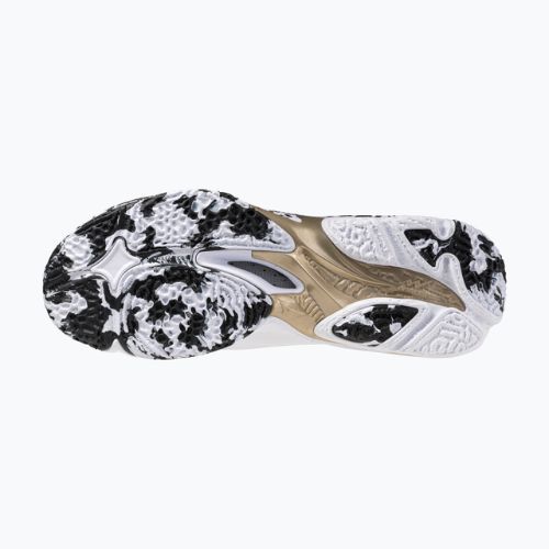 Buty do siatkówki Mizuno Wave Lightning Z8 white/black/ge gold