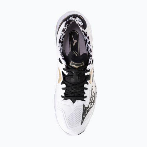 Buty do siatkówki Mizuno Wave Lightning Z8 white/black/ge gold