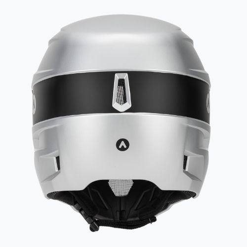 Kask rowerowy ATTABO State 1.0 full face srebrny