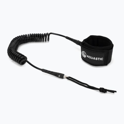 Leash do deski SUP 10' AQUASTIC czarny