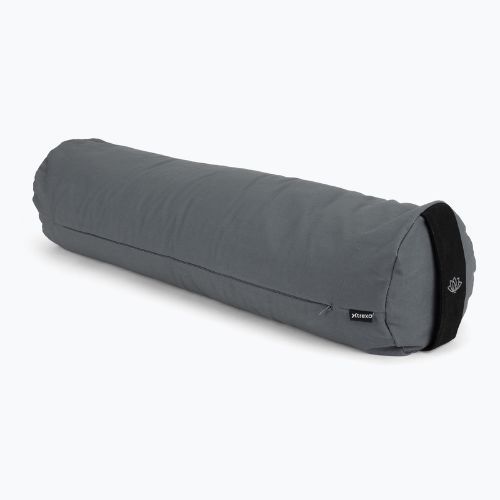 Bolster do jogi z łuską gryki XTREXO Contempla szary