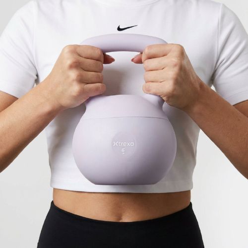 Kettlebell miękki XTREXO 6 kg fioletowy