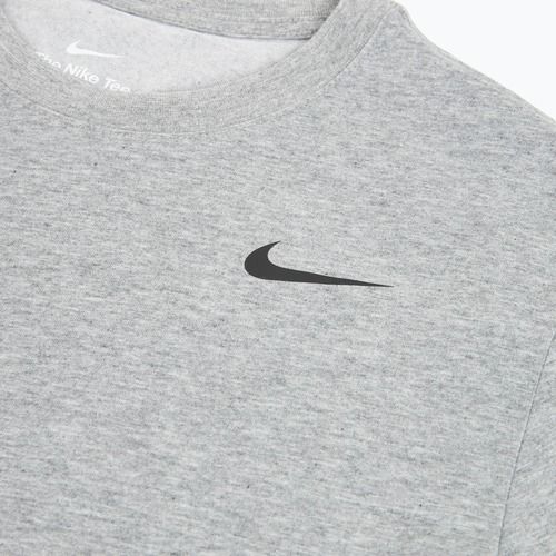 Koszulka męska Nike Dri-Fit smokey carbon heather/black