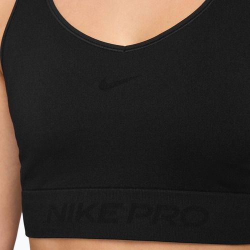 Top treningowy Nike Pro Seamless Dri-Fit Cropped black