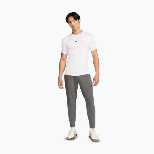 Koszulka treningowa męska Nike Pro Dri-Fit Tight Fitness white/black
