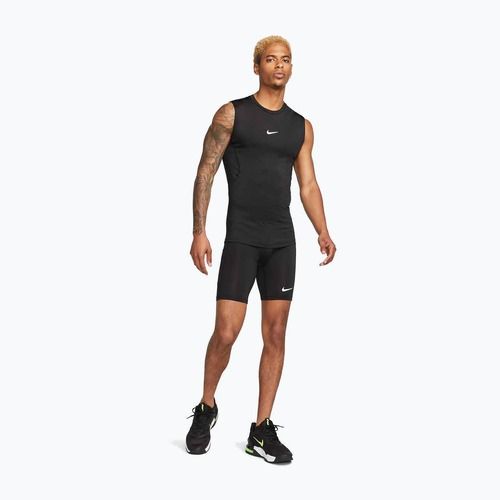 Koszulka męska Nike Pro Dri-Fit Tight Sleeveless Fitness black/white