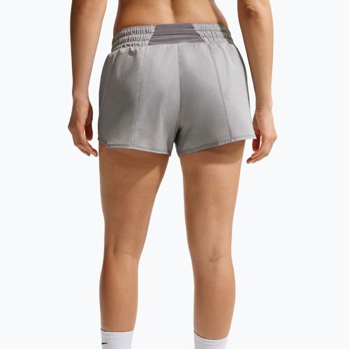 Spodenki damskie Nike One Dri-Fit 3" smoke grey/heather/white