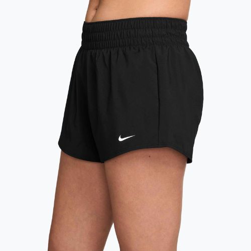 Spodenki damskie Nike One Dri-Fit 3" black/white