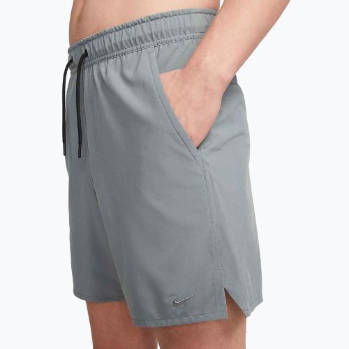 Spodenki męskie Nike Unlimited Dri-Fit 7" Unlined smoke grey/black/smoke grey