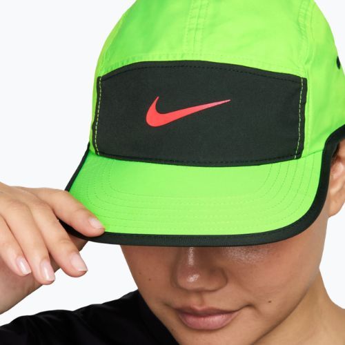 Czapka z daszkiem Nike Dri-Fit Fly electric green/black spruce/hot lava