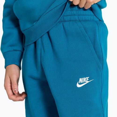 Spodnie dziecięce Nike Sportswear Club Fleece green abyss/white