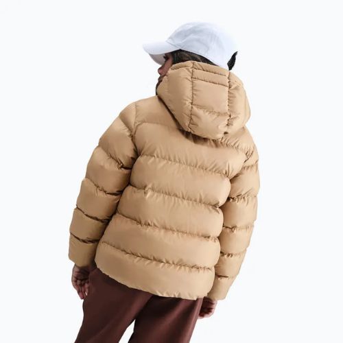 Kurtka ocieplana dziecięca Nike Sportswear All Day Play hemp/white