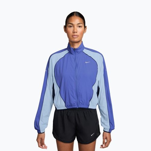 Kurtka do biegania damskie Nike Swift UV Repel sapphire/hydrogen blue