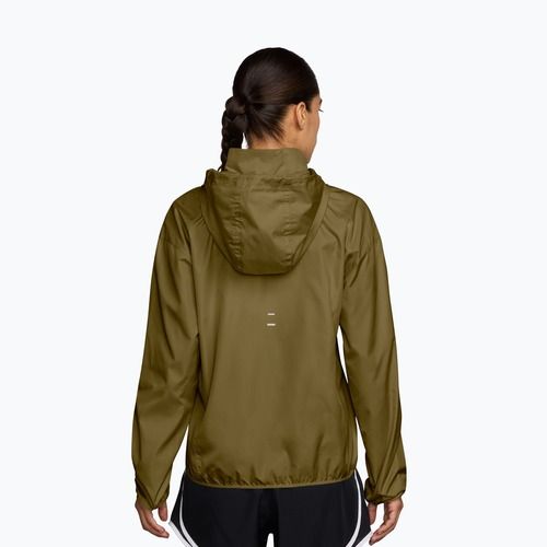 Kurtka do biegania damska Nike Tempo Repel olive flak