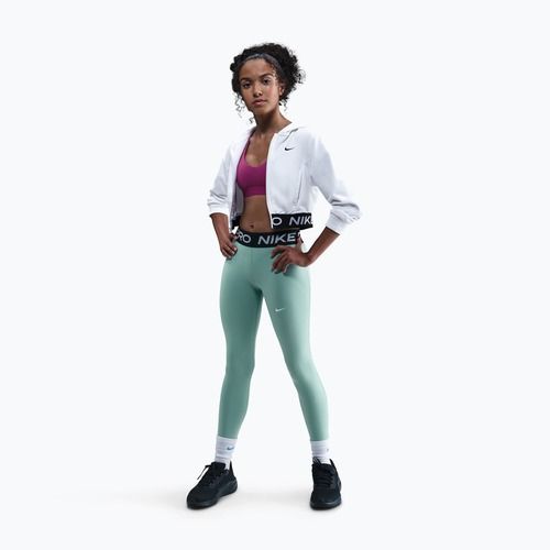 Legginsy dziecięce Nike Pro Mid-Rise cannon/black/white