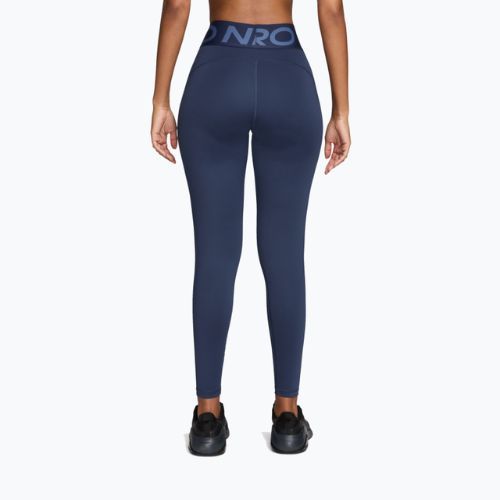 Legginsy treningowe damskie Nike Pro Sculpt midnight navy/white