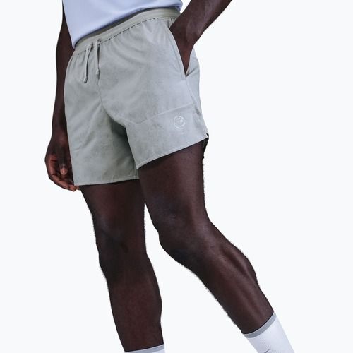 Spodenki do biegania męskie Nike Stride Brief-Lined 5" light smoke grey