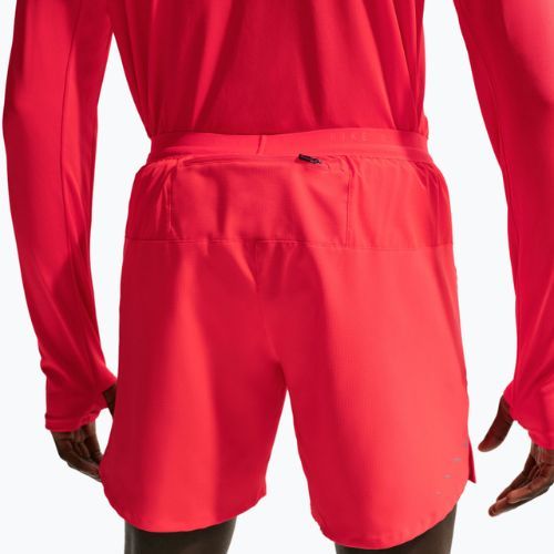 Spodenki do biegania męskie Nike Stride Dri-Fit Brief-Lined 7" light crimson