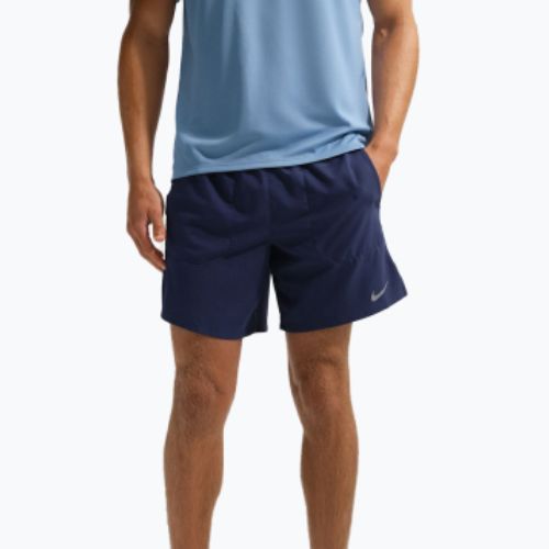 Spodenki do biegania  męskie Nike Stride Dri-Fit Brief-Lined 7" midnight navy