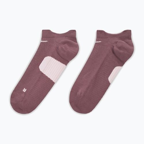 Skarpety Nike Running Midweight No-Show tattoo/particle rose/particle rose