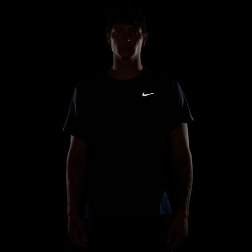 Koszulka do biegania męska Nike Miler Dri-Fit UV midnight navy