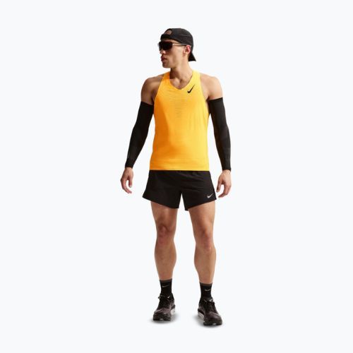 Koszulka do biegania męska Nike AeroSwift Dri-Fit ADV laser orange/black