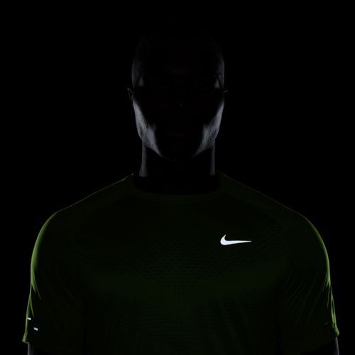 Koszulka do biegania męska Nike Stride ADV lime blast