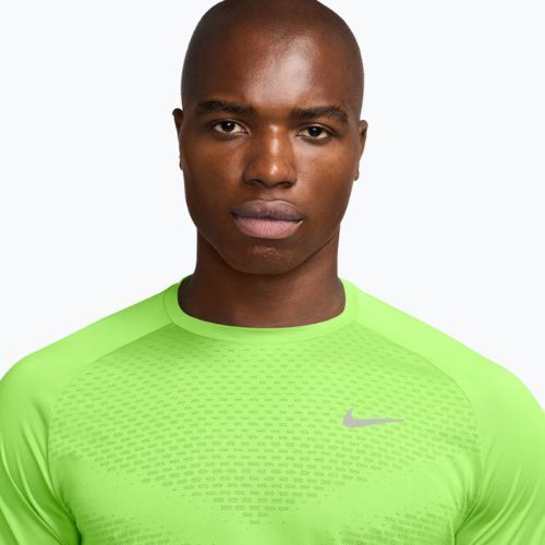 Koszulka do biegania męska Nike Stride ADV lime blast
