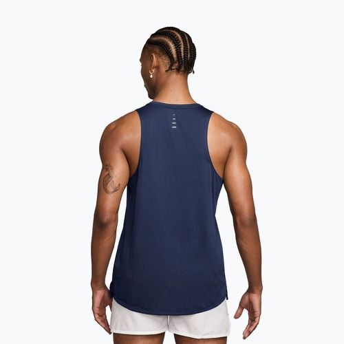 Koszulka do biegania męska Nike Stride Dri-Fit ADV midnight navy