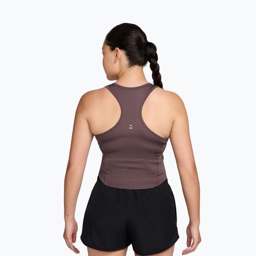 Koszulka do biegania damska Nike Swoosh Run Dri-Fit tattoo/black/white