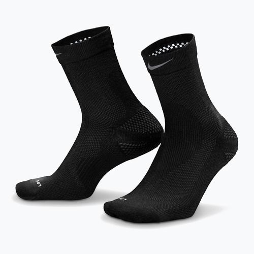 Skarpety Nike Running Wool Micro Crew black/dark smoke grey