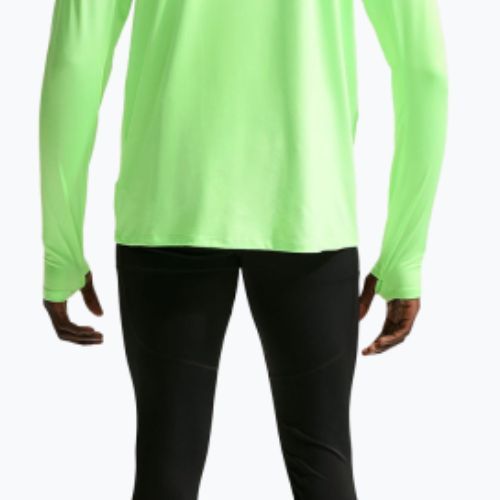 Bluza do biegania męska Nike Stride 1/4 Zip Dri-Fit lime blast