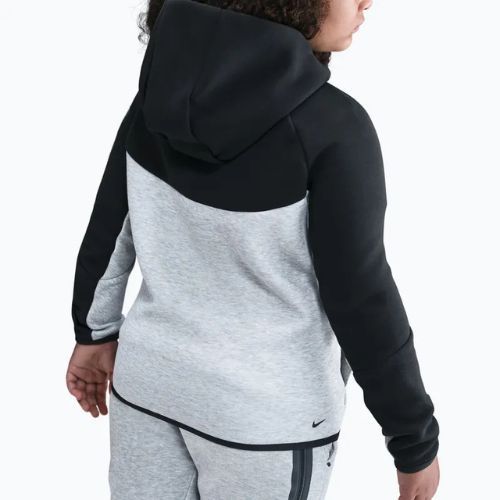 Bluza dziecięca Nike Sportswear Tech Fleece Full-Zip dark grey heather/black/black/black