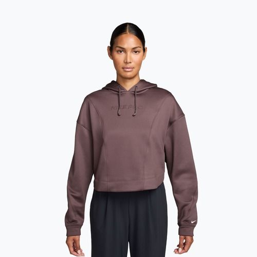 Bluza treningowa damska Nike Pro Therma-Fit Hoodie tattoo/white